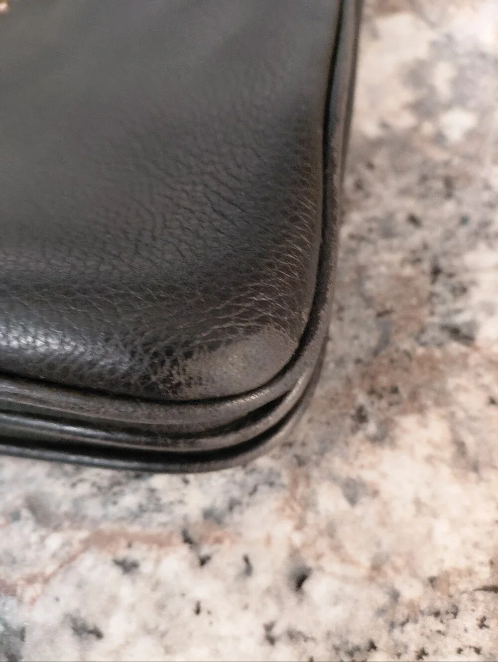 kate spade Black Leather Crossbody Purse **Read**